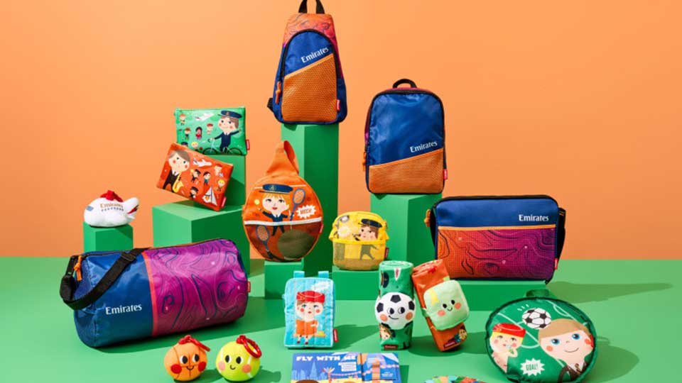 Emirates launches new range of kid’s toys and bags onboard