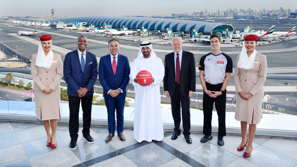 Emirates Named Global Airline Partner of the NBA and Title Partner of the Emirates NBA Cup