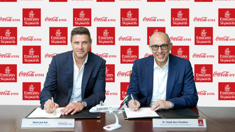 Emirates offers access to Dubai’s Coca-Cola Arena for loyalty program members