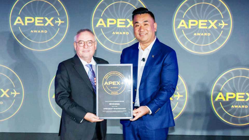 Emirates scoops two accolades at the APEX awards