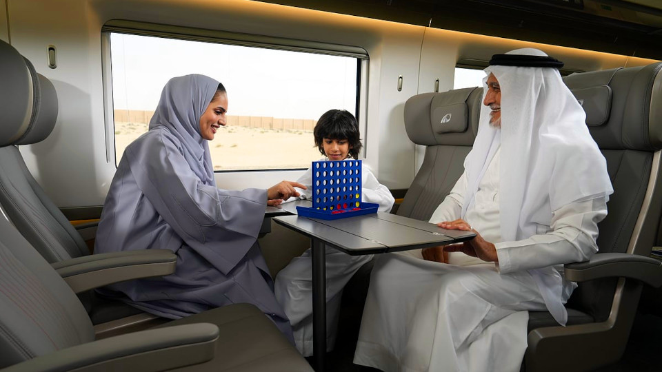 Etihad Rail reveals new UAE passenger train experience