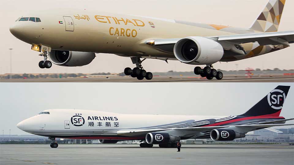 Etihad signs cargo MoU with China's SF airlines