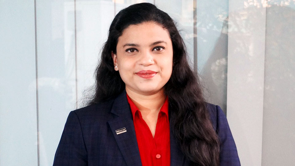Syeda Faica new marketing communications manager at Westin Dhaka