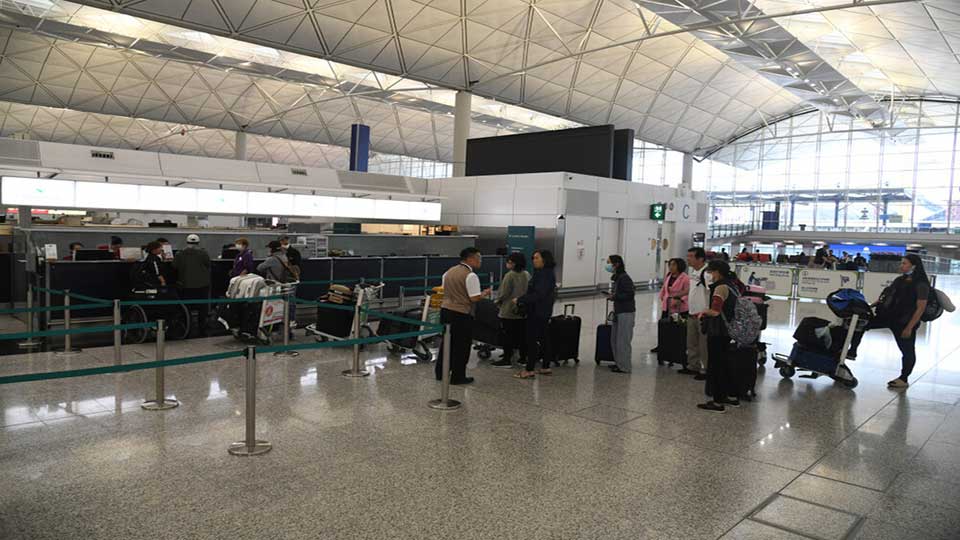 Flights gradually resume as typhoon departs
