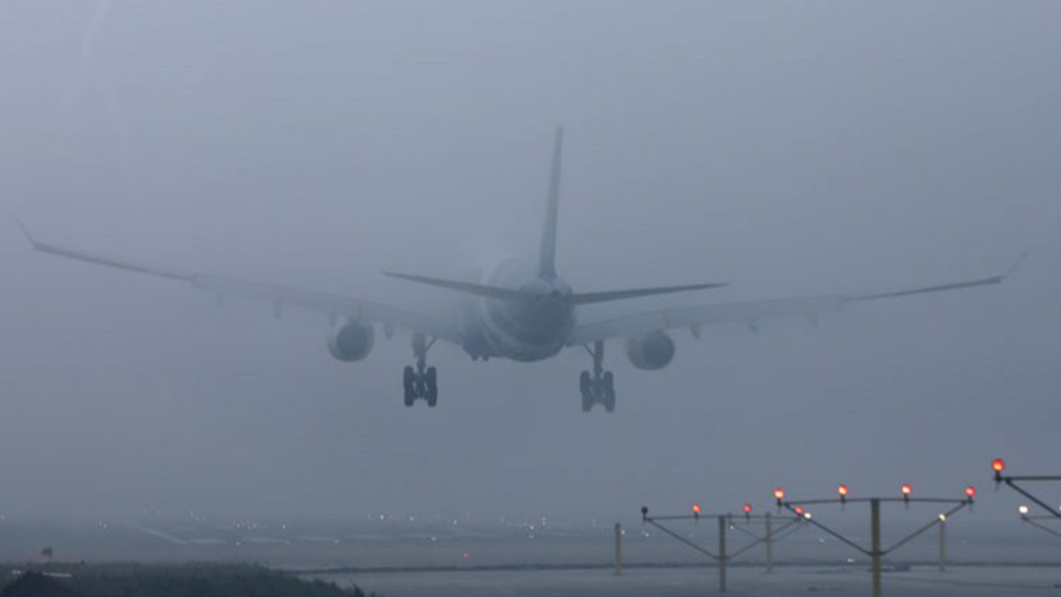 Dense fog disrupting flight operations at HSIA for four consecutive days