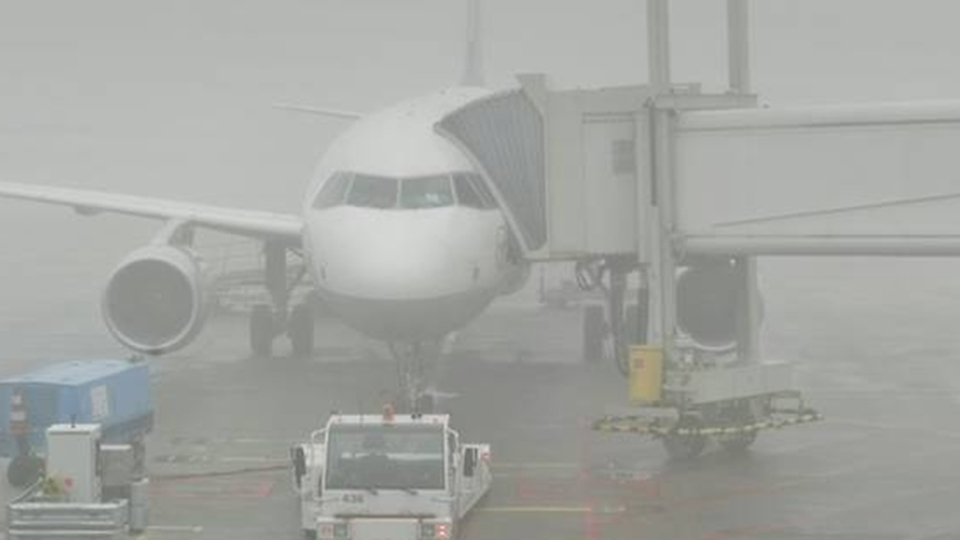 Heavy fog causes eight int'l flights to divert, seven to delay at HSIA