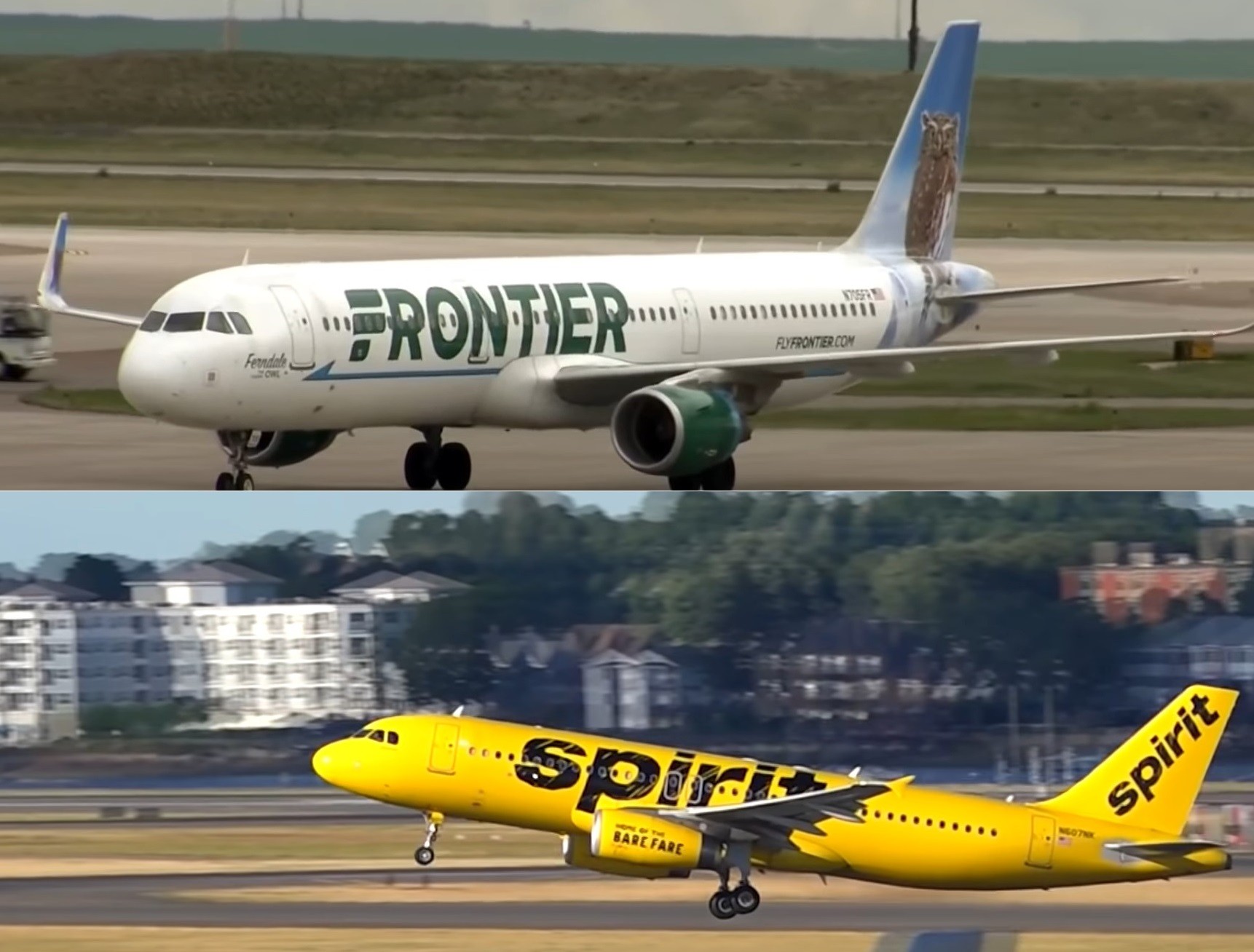 Frontier raises offer for Spirit Airlines