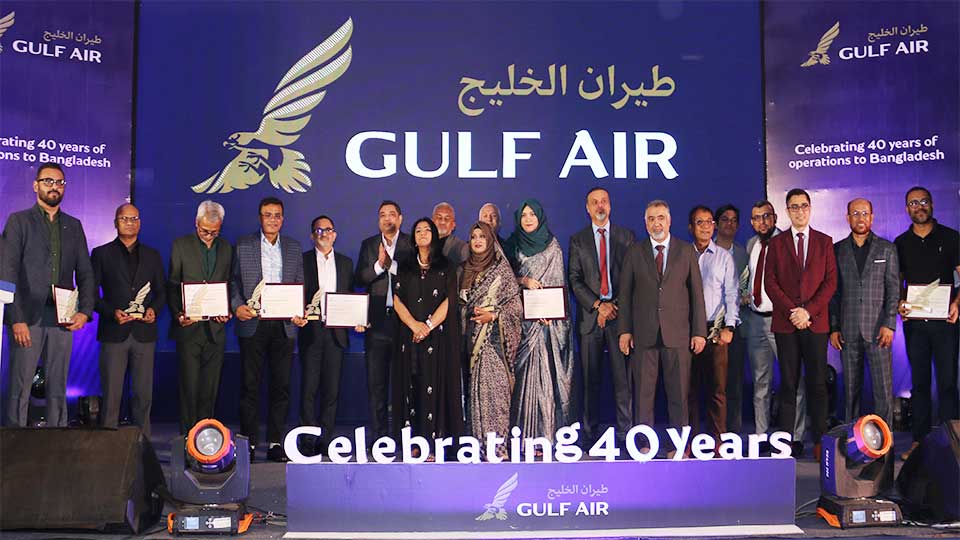Gulf Air celebrates 40 years of operations in Bangladesh