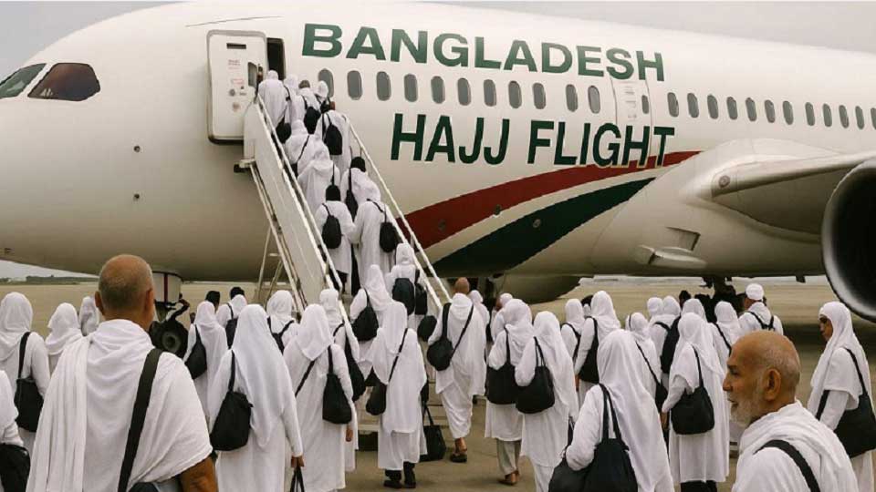 মঙ্গলবার থেকে শুরু হজ ফ্লাইট 