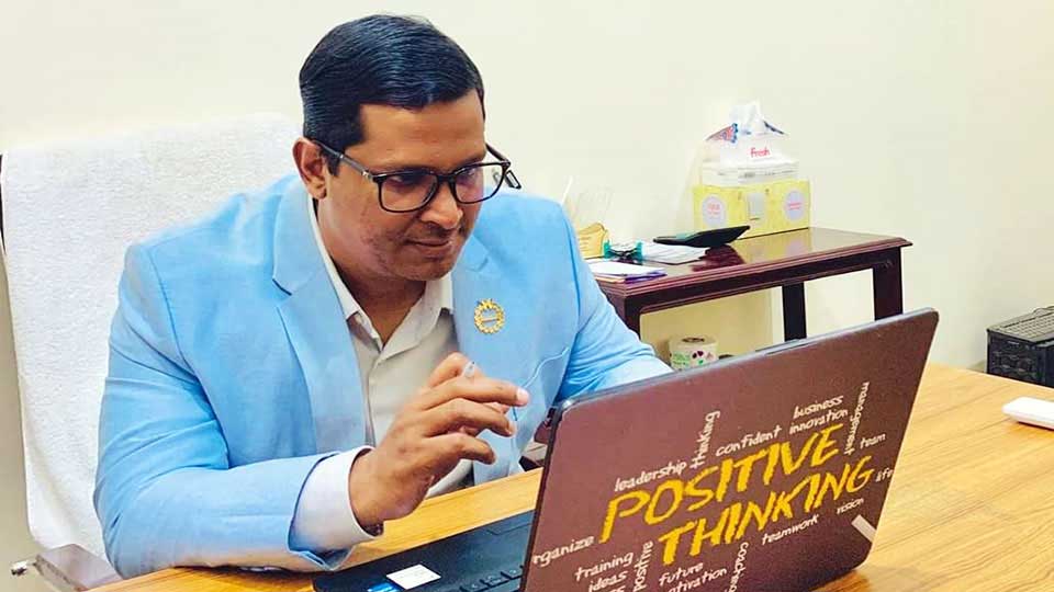Hotelier Faisal Khan offering consultancy services to hotels in Sylhet