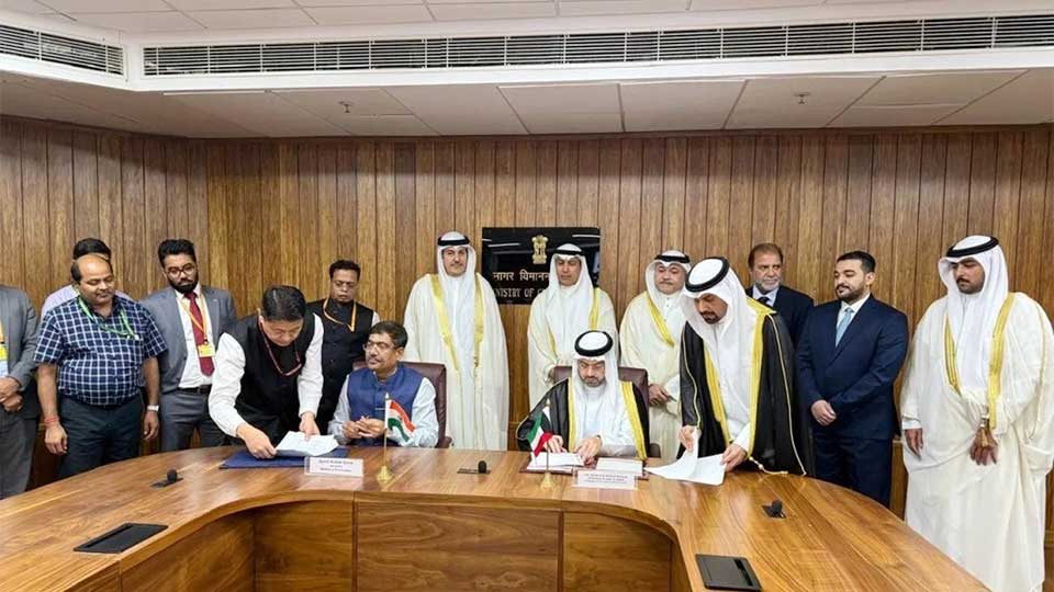 India-Kuwait expand aviation ties