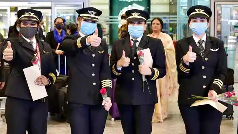 India tops global list for women pilots