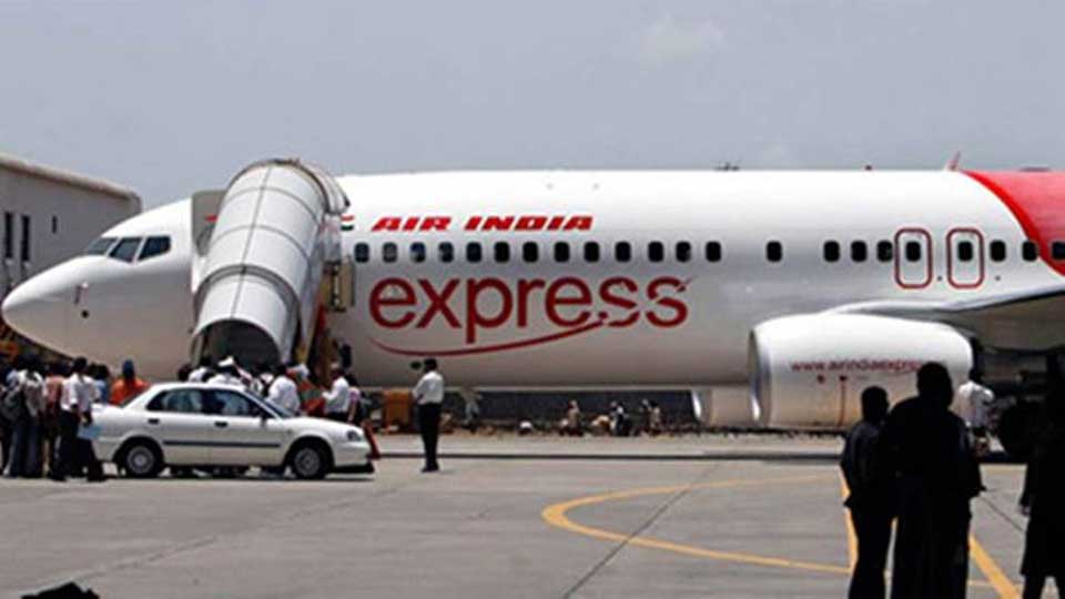 AI Express flight makes emergency landing after engine catches fire