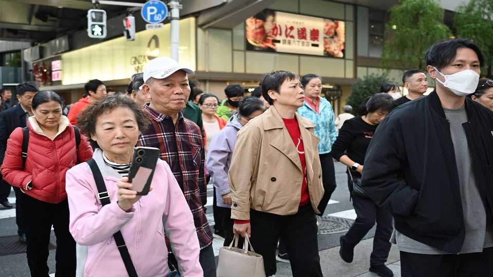 Japan-China tensions sink tourism stocks