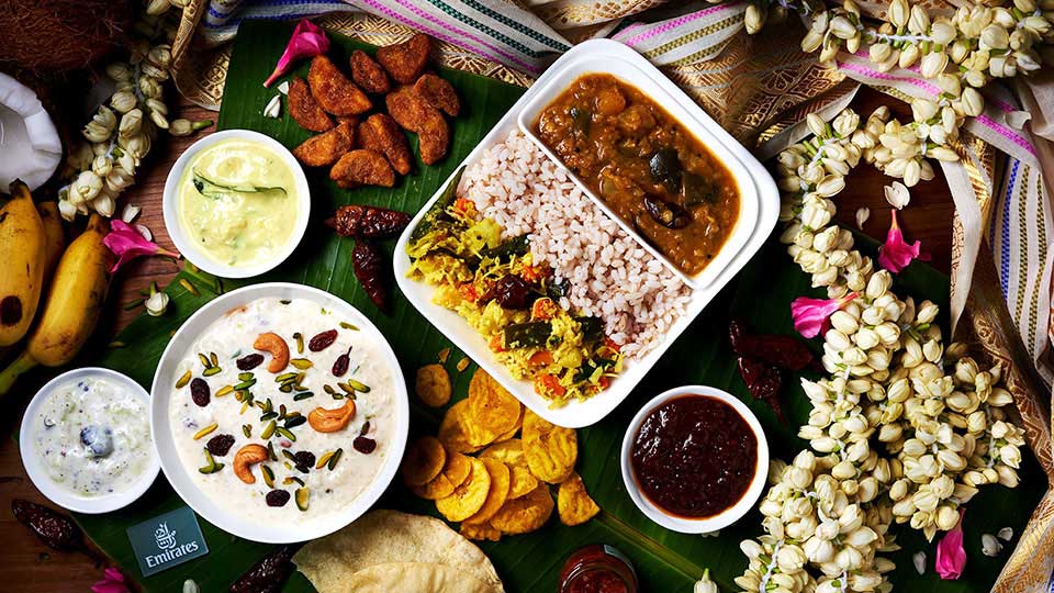 Kerala’s Onam dishes onboard Emirates