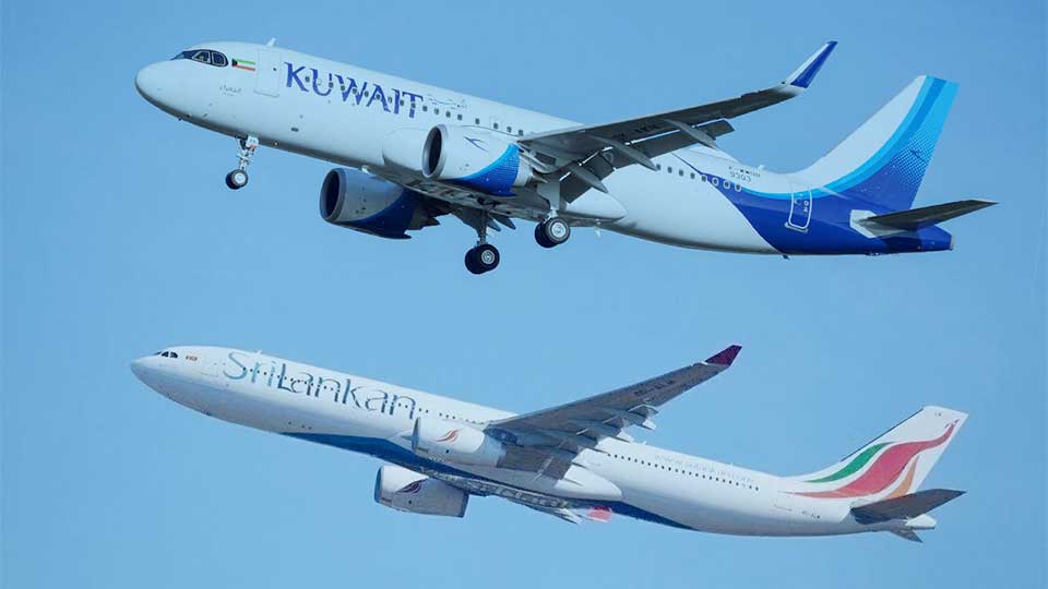 Kuwait airways and SriLankan airlines sign codeshare agreement