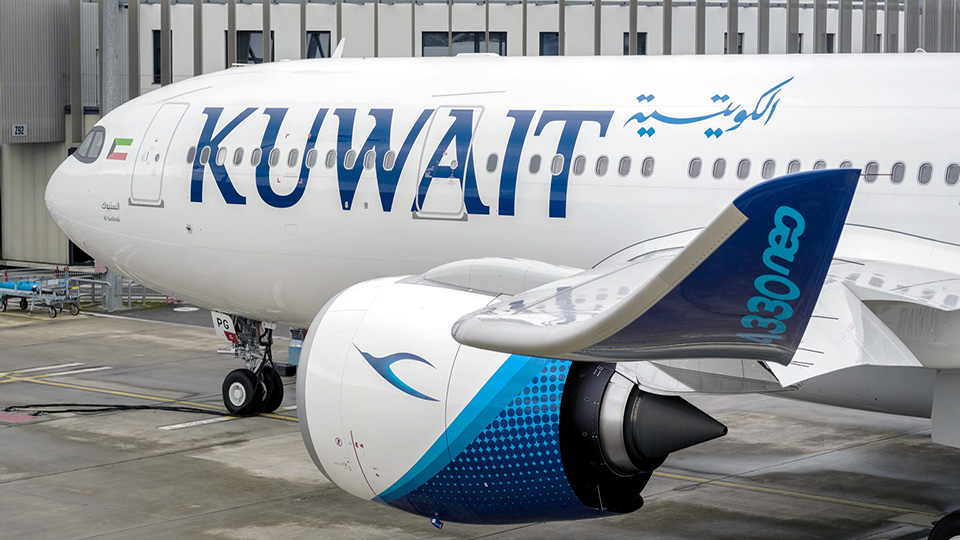 Kuwait Airways first time sends A330-800neo to New York JFK