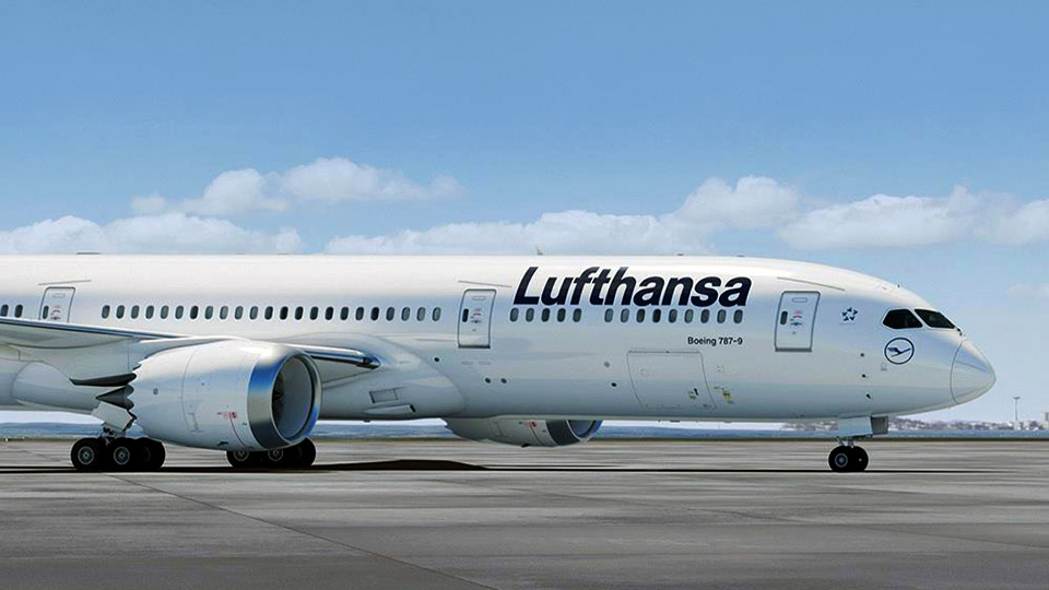 Lufthansa’s first B787-9 Dreamliner rolls out of Boeing premises