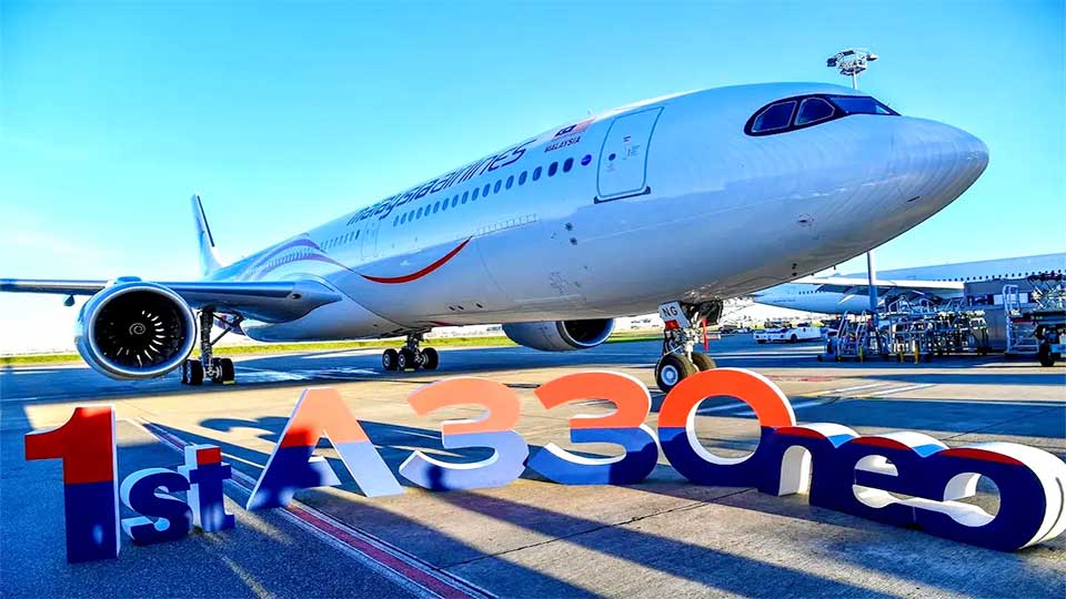 Malaysia Airlines receives first A330neo