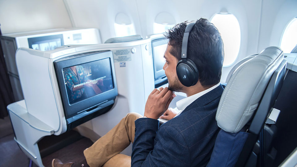 Malaysia Airlines offers educational content as part of in-flight entertainment