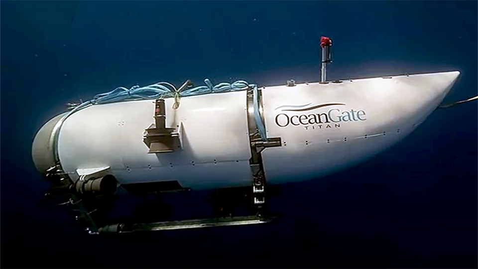 Search for missing Titanic sub in critical phase as oxygen runs out