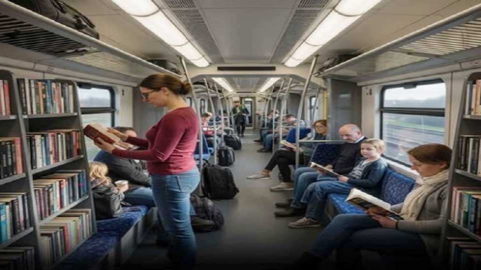 যুক্তরাজ্যে ট্রেনে ভ্রাম্যমাণ গ্রন্থাগার চালু