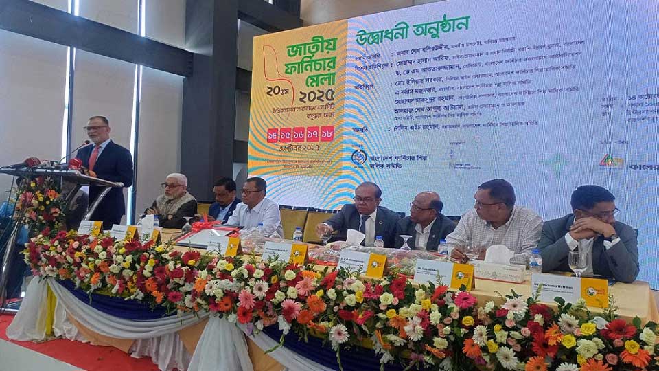 আইসিসিবিতে শুরু জাতীয় ফার্নিচার মেলা