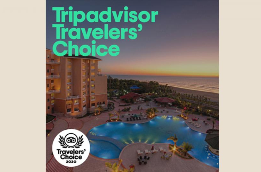 Royal Tulip Cox’s Bazar wins 2020 Tripadvisor Travellers’ Choice Awardv