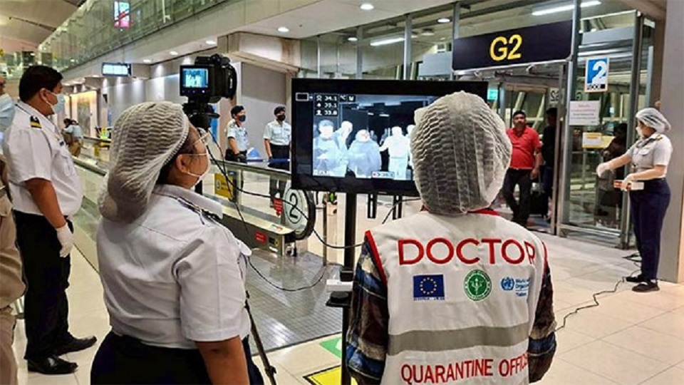 নিপাহ ভাইরাস, এশিয়ার বিভিন্ন বিমানবন্দরে সতর্কতা