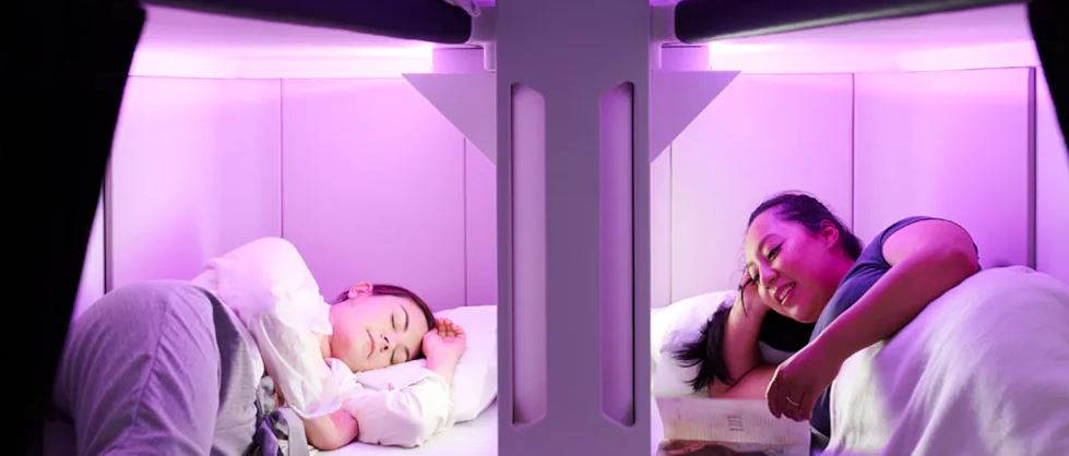 Air NZ introduces bunk beds 