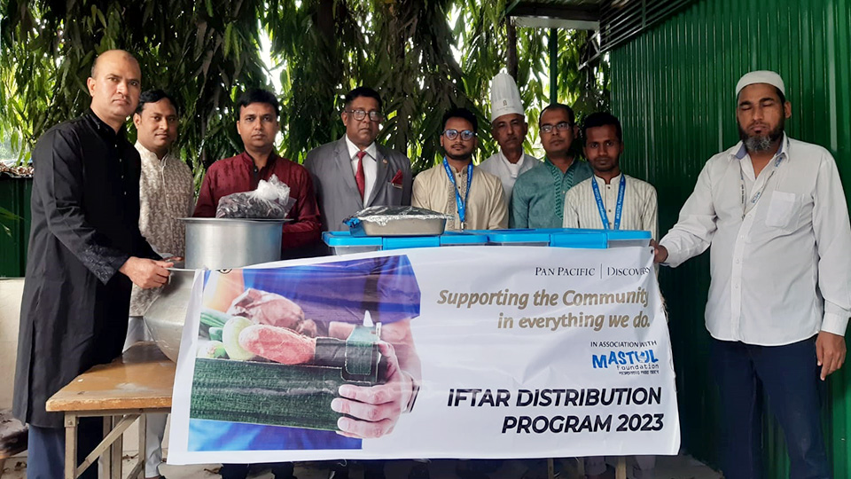 Pan Pacific Sonargaon serving iftar to over 10,000 underprivileged people this Ramadan