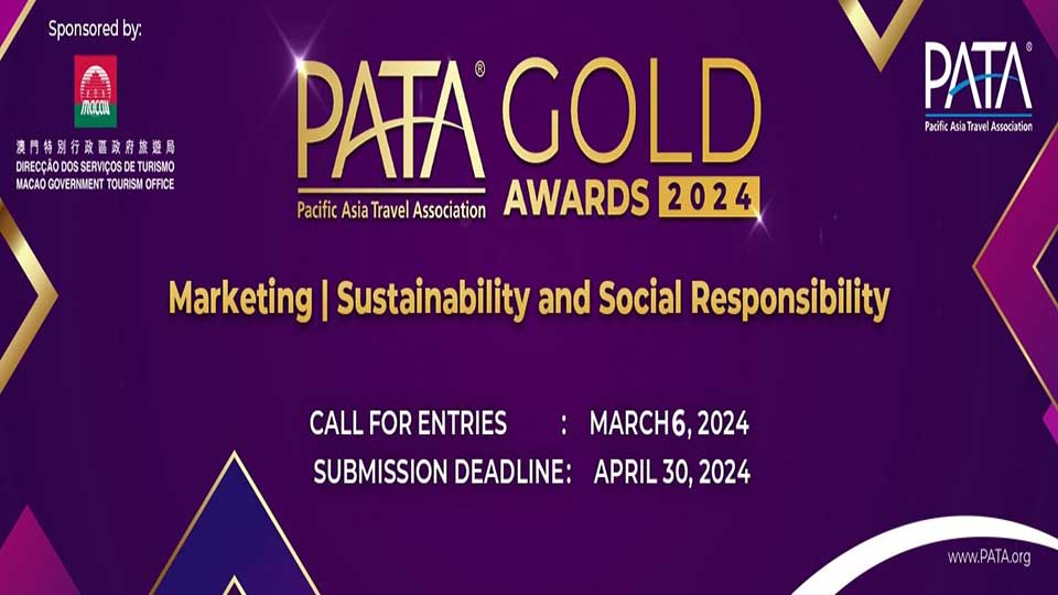 PATA Gold Awards 2024 open for submissions