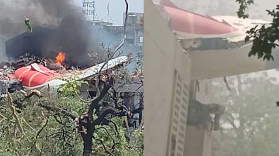 ভারতে ২৪২ যাত্রী নিয়ে উড়োজাহাজ  বিধ্বস্ত