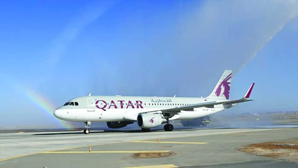 Qatar Airways launches NEOM Bay flight