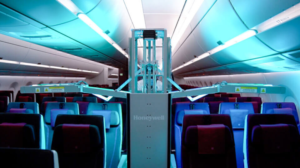 Qatar Airways introduces new UV cabin disinfection technology on board