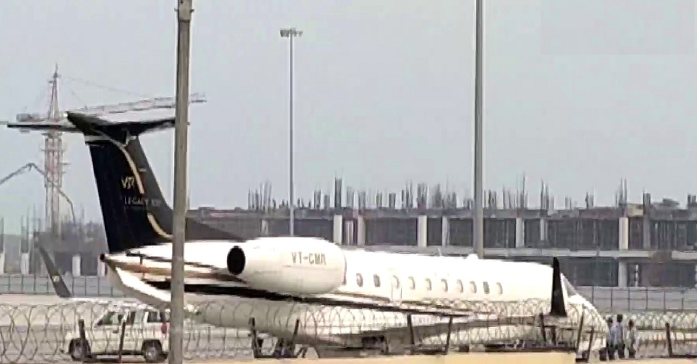 Spl flight carrying AP CM makes emergency landing at Gannavaram airport