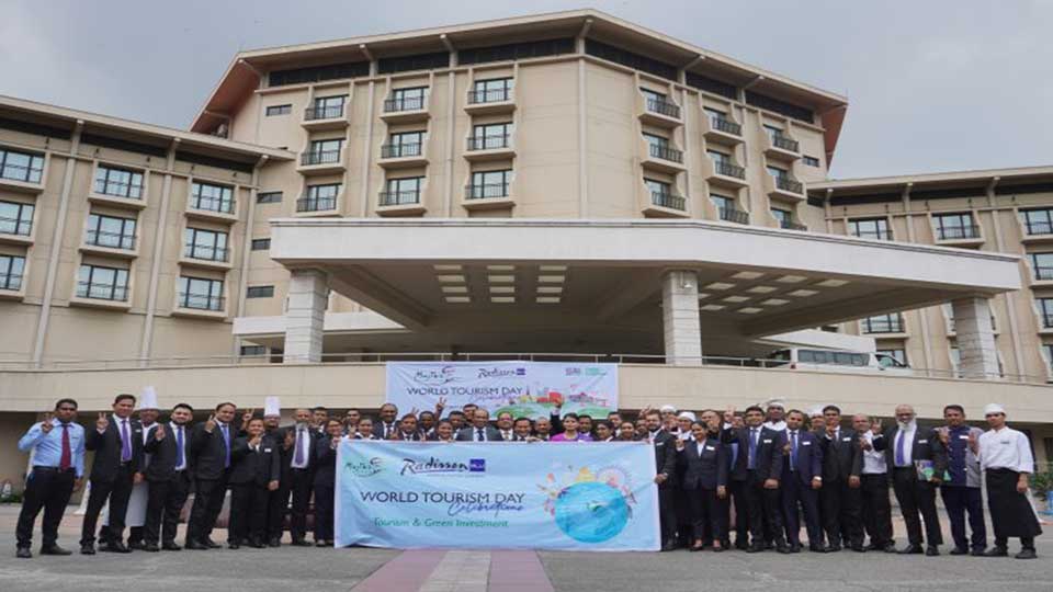 Radisson Blu Dhaka Water Garden celebrated “World Tourism Day