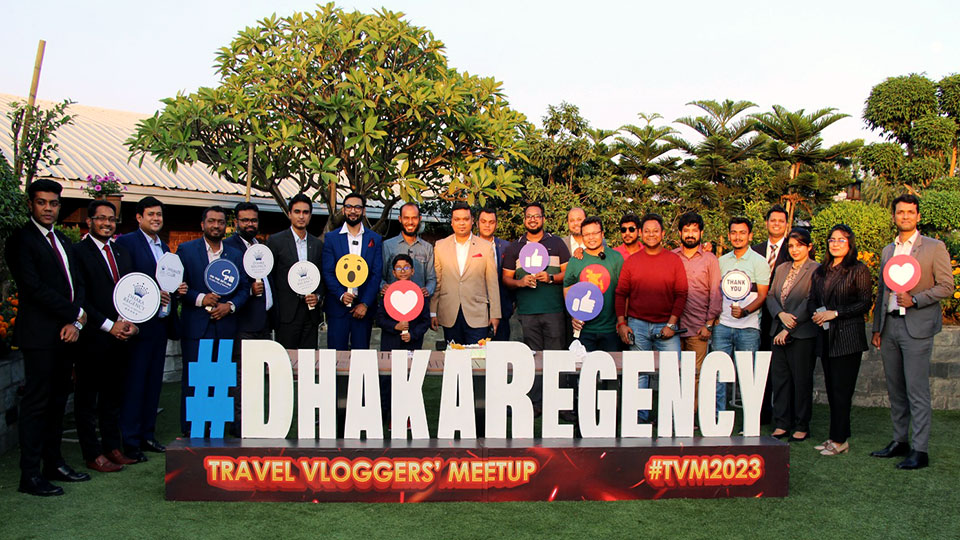 Travel bloggers meetup at Dhaka Regency Hotel and Resort