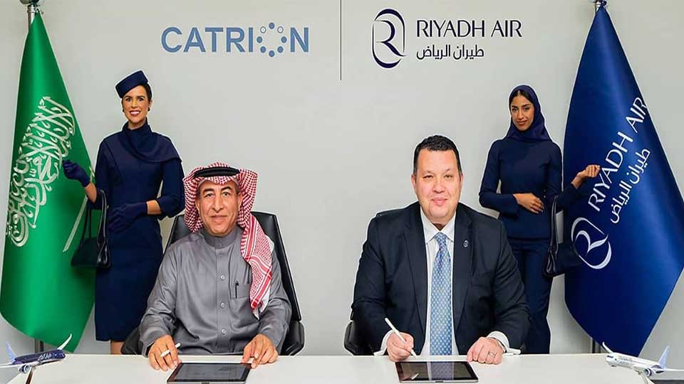 Riyadh air signs agreement with Catrion for world-class dining