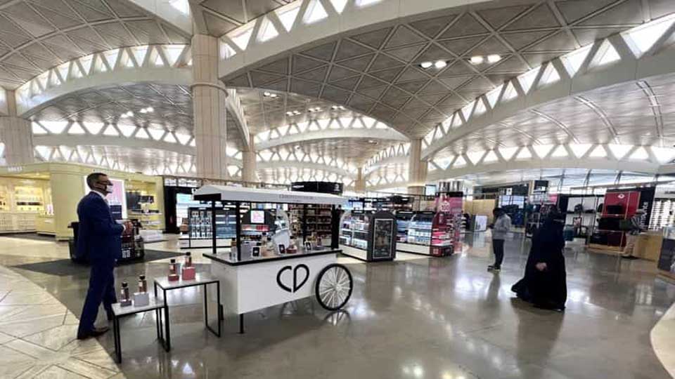 Riyadh airport opens new duty free market