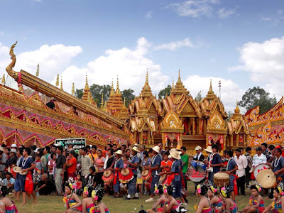 Bun Bung Fai Rocket Festival stages comeback to Thailand