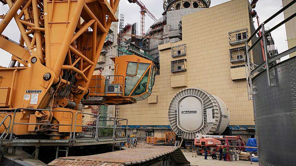 Rooppur NPP Unit 2  receives delivery of major equipment