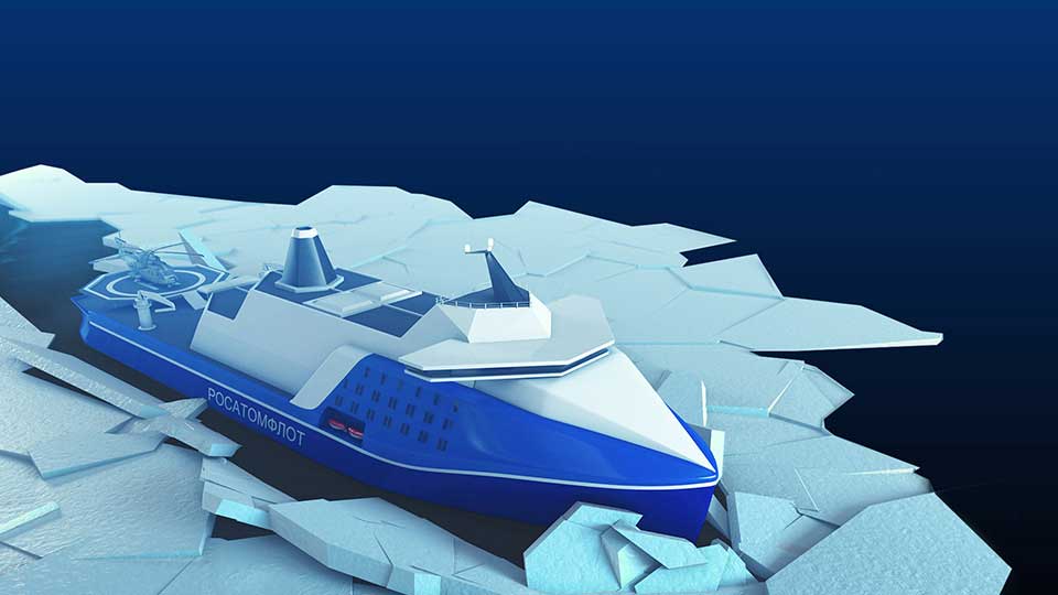 Rosatom manufactures nuclear fuel for the world’s most powerful Icebreaker