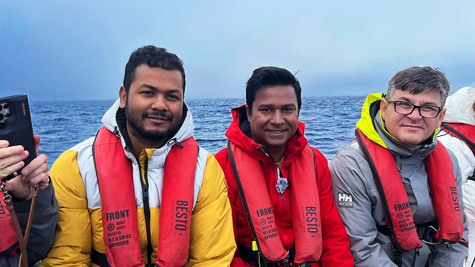 Salahuddin Sumon embarks on Antarctica expedition