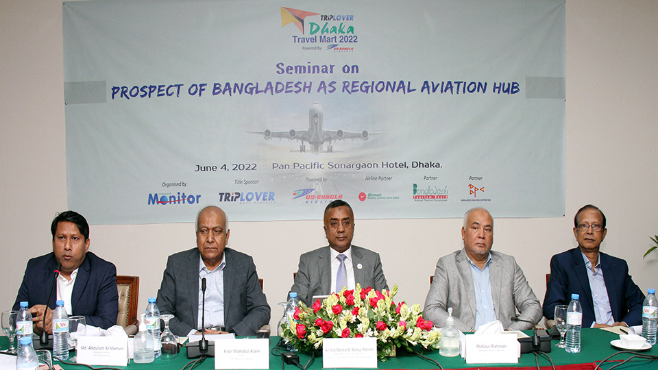 Ineffectiveness in aviation sector, undue favour to Biman impediments to becoming regional hub