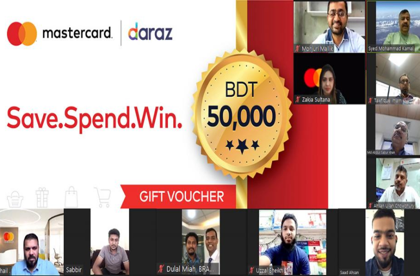 Mastercard announces winners of “Save.Spend.Win” campaign in collab with Daraz BD
