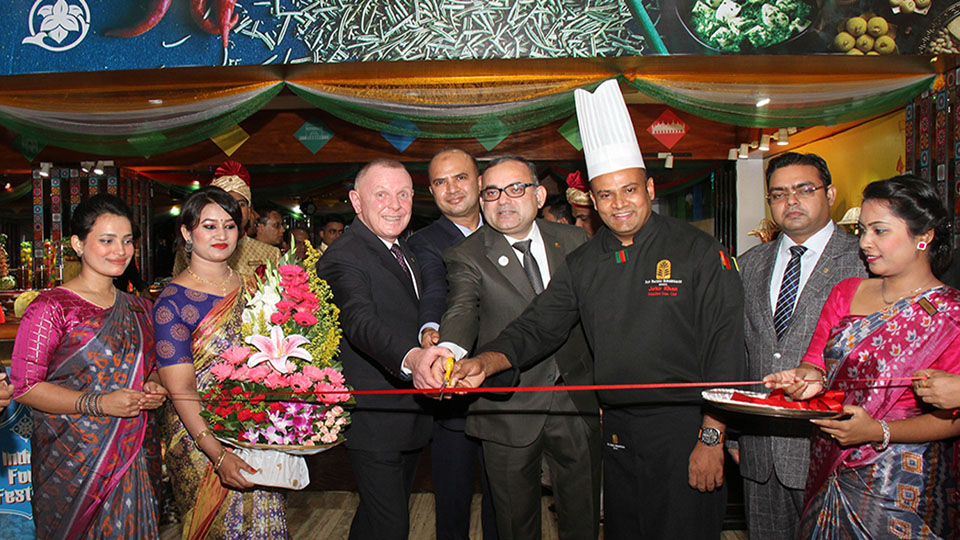 Indulge in delectable Indian cuisine at Cafe Bazar of Sonargaon Hotel