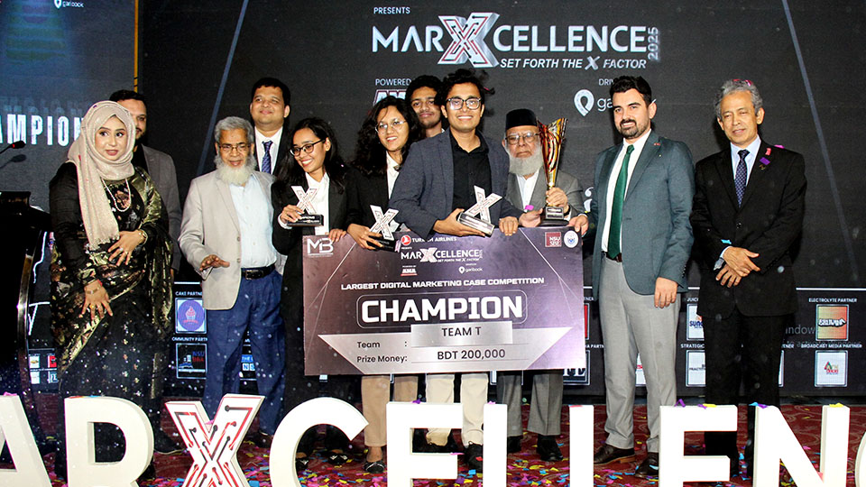 Team “T” from BUP Crowned as Champion of MarXcellence 2025