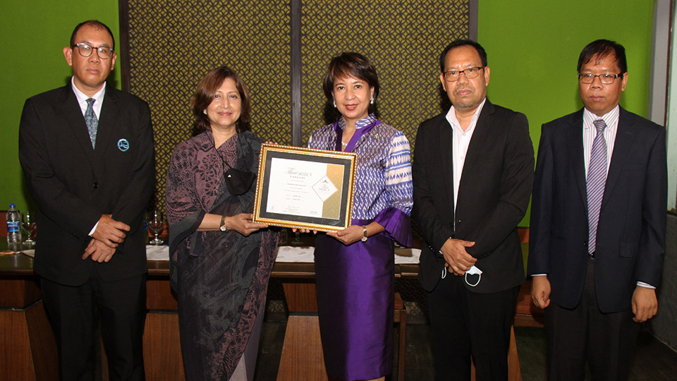 Thai Emerald wins ‘Thai SELECT Signature’ certificate