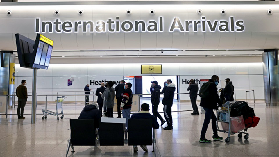 UK to lift day two testing for fully vaccinated arrivals